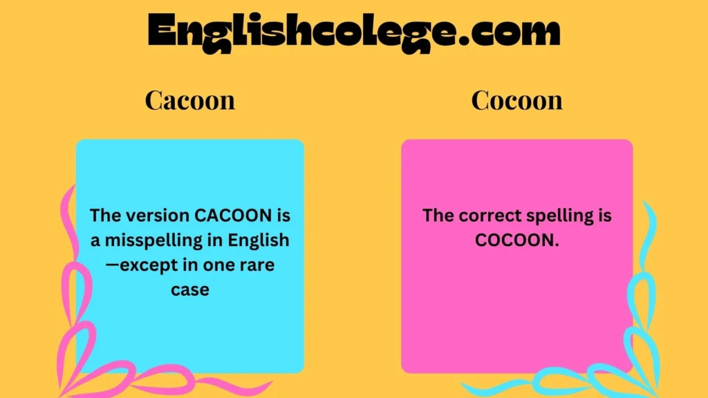 Cacoon or Cocoon