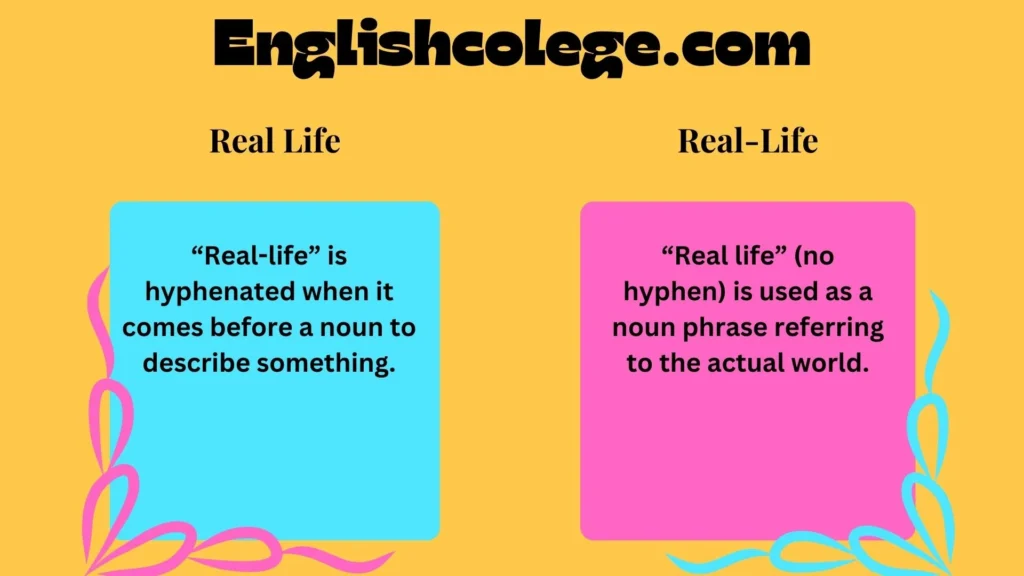 Real Life or Real-Life