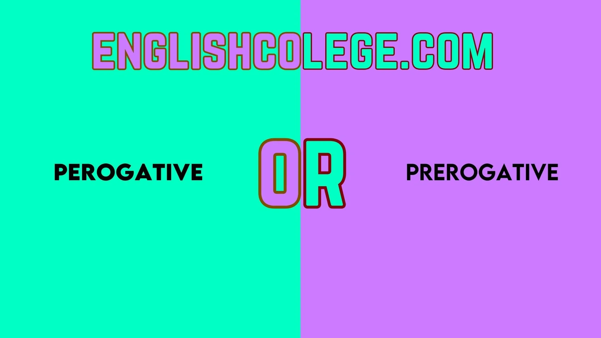Perogative or Prerogative