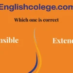 Extensible vs. Extendible