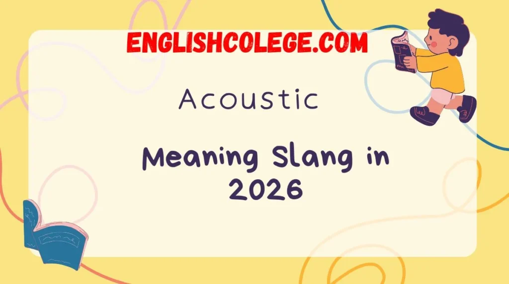 Acoustic Meaning in Slang