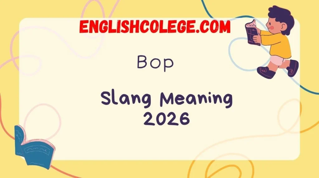 Bop Meaning Slang